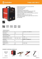 Gekamac Power ARC 200 PRO İnverter Kaynak Makinası