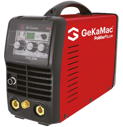 GeKaMac Power Plus Tıg 200 Pfc Dc Pulse Inverter Tıg Kaynak Makinesi