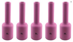 54N17L Seramik Nozul (Gaz Lens) Uzun 17/18/26 No:5