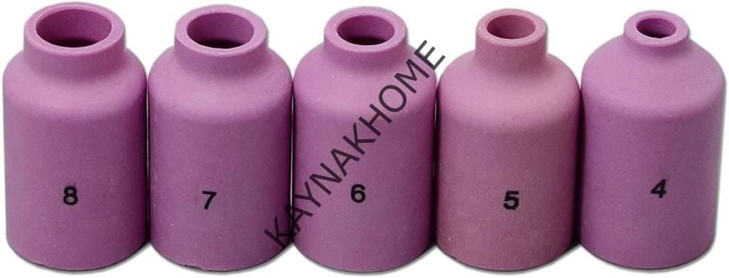 54N14 Seramik Nozul (Gaz Lens) 17/18/26 No:8