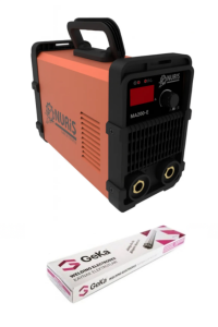 Nuriş MA200E İnverter Kaynak Makinesi 200A + 1 Paket 2.5mm Elektrot