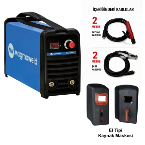 Magmaweld Megastick 200 Amper Kaynak Makinesi + Maske Hediyeli