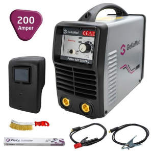 Gekamac Power ARC200 Pro Inverter Kaynak Makinası Geka 200 Amper