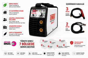 Tieweld MMA 201 İnverter Kaynak Makinası 200A
