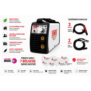 Tieweld MMA 201 İnverter Kaynak Makinası 200 Amper