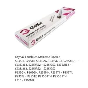 Gekamac Geka Elit 2,5x350mm Rutil Elektrod - 3 Paket 300 Adet