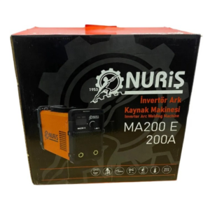 Nuriş MA200E İnverter Kaynak Makinesi + Kaynak Maskesi + 100Lü Elektrod