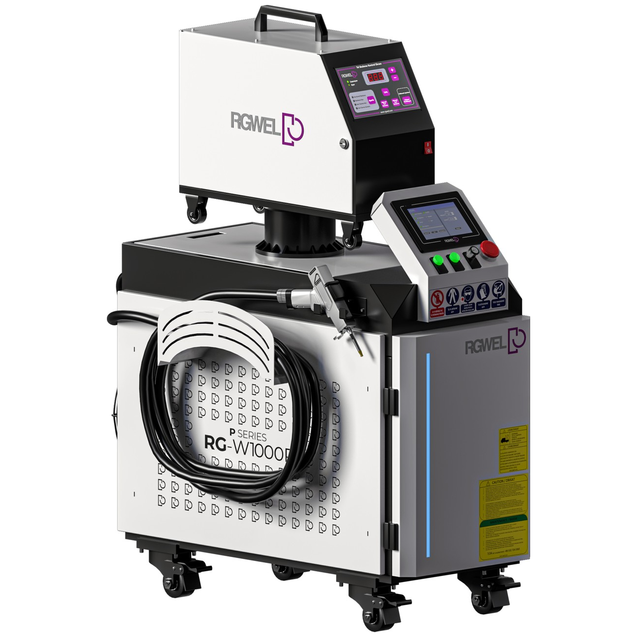 Rgwel 1500W / 1,5kw P Serisi El Tipi Fiber Lazer Kaynak Makinesi